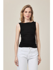 Топ FUT-31589 S Чорний Чорний S