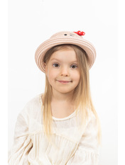 Дитячий капелюх SHL-4000 Пудровий Рожевий