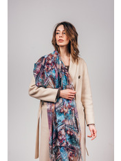 Хустина Мара Світло-блакитний Блакитний яя_132*132