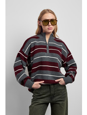 Светр KOF-251182 one size Сірий Антрацит Антрацит one size