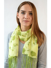 Шарф 763(8-5) Салатовий Зелений