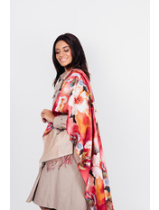 Шарф Шива Червоний яя_64*180