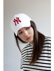 Бейсболка BK-4899 57-58 Білий Біло-червоний Червоний