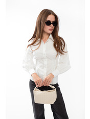 Сумка жіноча з еко-шкіри SYM-1928 Бежевий