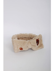 Пов'язка на голову косметична Кессіді Капучиновий one size