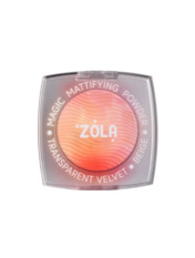Пудра Zola Magic Mattifying Powder Transparent Velvet Beige