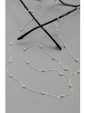 Ланцюжок для окулярів AKS-00582 Сріблястий