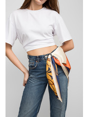 Хустка атласна APL-1522 Синій