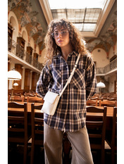 Сумка жіноча з еко-шкіри SYM-50022 Бежевий Світло-бежевий