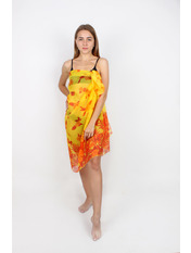 Парео пляжне Елегія Жовтий one size