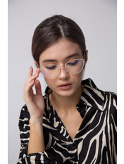 Іміджеві окуляри І95669 Білий