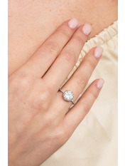 Каблучка KOL-2564 Сріблястий