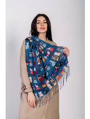 Шарф Хейді Світло-синій