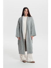 Кардиган  KAR-2428 one size Світло-сірий Сірий Світло-сірий one size