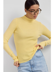Водолазка з коміром приталена GO-1300 one size Жовтий Жовтий one size