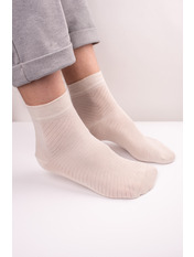 Чоловічі шкарпетки Car-0204 Бежевий Бежевий 1