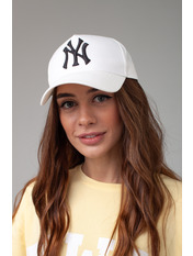 Бейсболка BK-5069 Чорний 57-58 Білий Біло-чорний