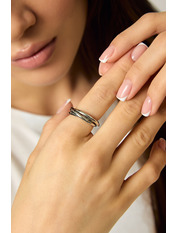 Каблучка KOL-3395 Сріблястий Сріблястий 8