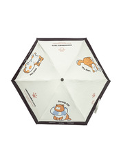 Парасоля PK-M-6166 Молочний Молочний+чорний