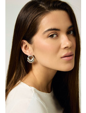 Сережки фігурні SER-13541 Сріблястий