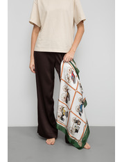 Хустка атласна APL-405 Зелений