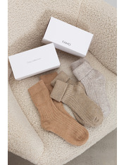 Набір шкарпеток SH-1111 Набір 1 Молочний