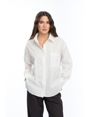 Сорочка однотонна  RA-155 M/L Молочний Молочний M/L