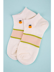 Шкарпетки B-2871-9 Коричневий Бежевий 4