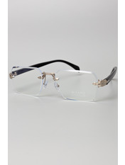 Іміджеві окуляри YK2821 Чорний Прозорі