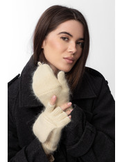 Мітенки V-57 Молочний one size Пастель Пастель one size