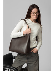 Шопер SHO-25-61 Шоколадний Коричневий