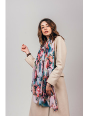 Шарф K-1907 Молочний Білий