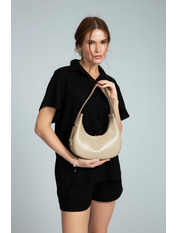 Сумка жіноча з еко-шкіри SYM-24-01 Мокко Коричневий