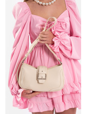 Сумка жіноча з еко-шкіри SYM-50016 Світло-бежевий Бежевий