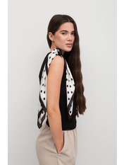 Хустка атласна APL-400 Білий