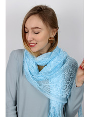 Шарф C-978 Небесний Блакитний