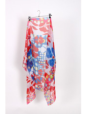 Парео пляжне Міріам Синій+червоний*
