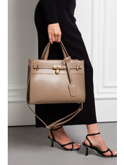 Сумка жіноча SYM-23-30 Бежевий Темно-бежевий