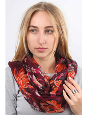 Снуд НУ-328WBS Бордовий Червоний