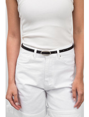 Ремінь шкіряний 104 см REM-05157501 Чорний