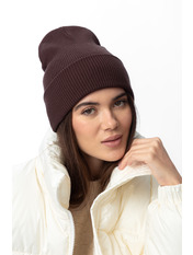 Трикотажна шапка SHP-51935 Коричневий Шоколадний