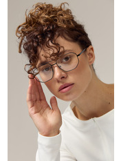 Іміджеві окуляри OK3006 Чорний Прозорі