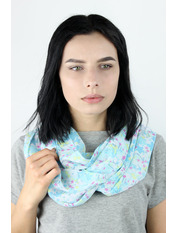 Снуд Наїна Світло-блакитний Блакитний яя_80*45