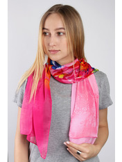Шарф Глорія букет Рожевий
