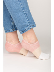 Слідки SH-406 Бежевий Білий Рожевий Рожевий+білий