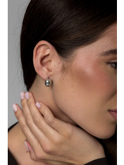 Сережки пусети SER-13469 Сріблястий