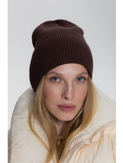 Трикотажна шапка SHP-M-20531 Коричневий Шоколадний