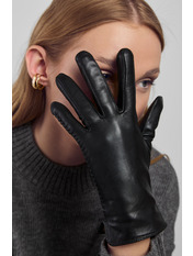 Шкіряні рукавиці RUK-Y10 Чорний 6.5 Чорний 6.5