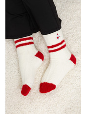 Новорічні шкарпетки NY-8079 Молочний