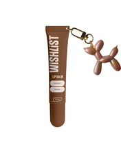 Блиск для губ Lip Gloss Balsam + іграшка-брелок Wishlist Espresso Noir